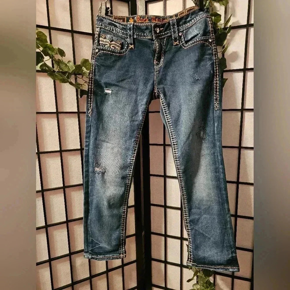 Rock‎ Revival Caro Jeans Size 27 - Picture 2 of 6